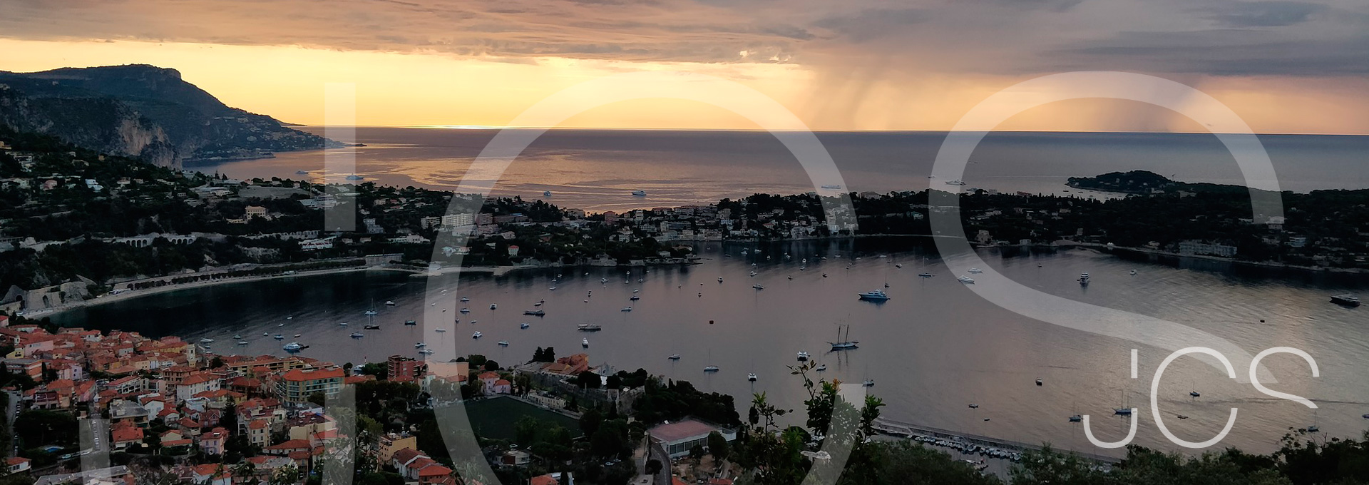 Sunset in St. Tropez French Riviera